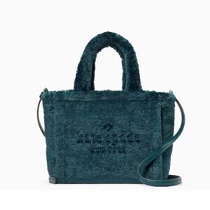 Kate Spade Ella Faux Shearling Crossbody Tote